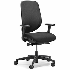 giroflex 353-4029 Drehstuhl, Rücken mit 3D-Gewirk