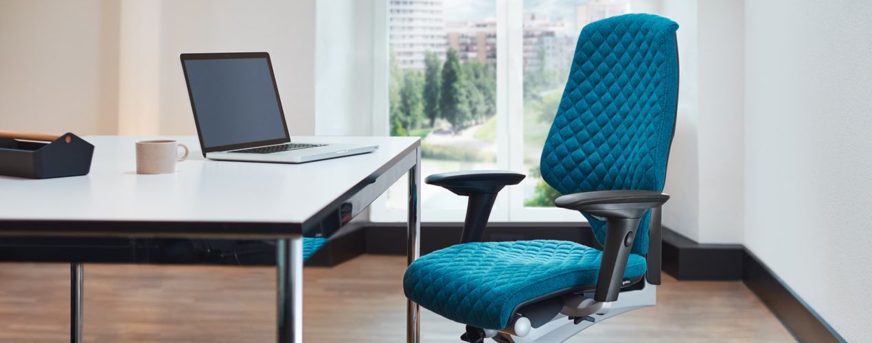 GIROFLEX giroflex 64-3578-QUI Drehstuhl, blau
