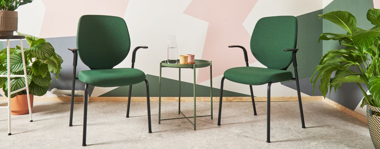 GIROFLEX - Der 353-7504 Besucherstuhl bietet den perfekten Komfort f
